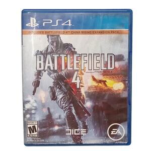Play Station PS4 Battlefield 4 Video Game & Case 2013